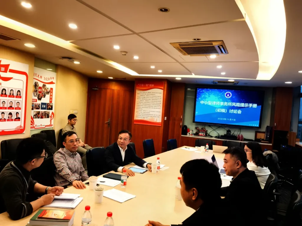 源法动态 | 从协会会场到本所现场：唐峰主任参会献策，中小所工作委员会周吉高主任等一行莅临指导！ (Image 1)